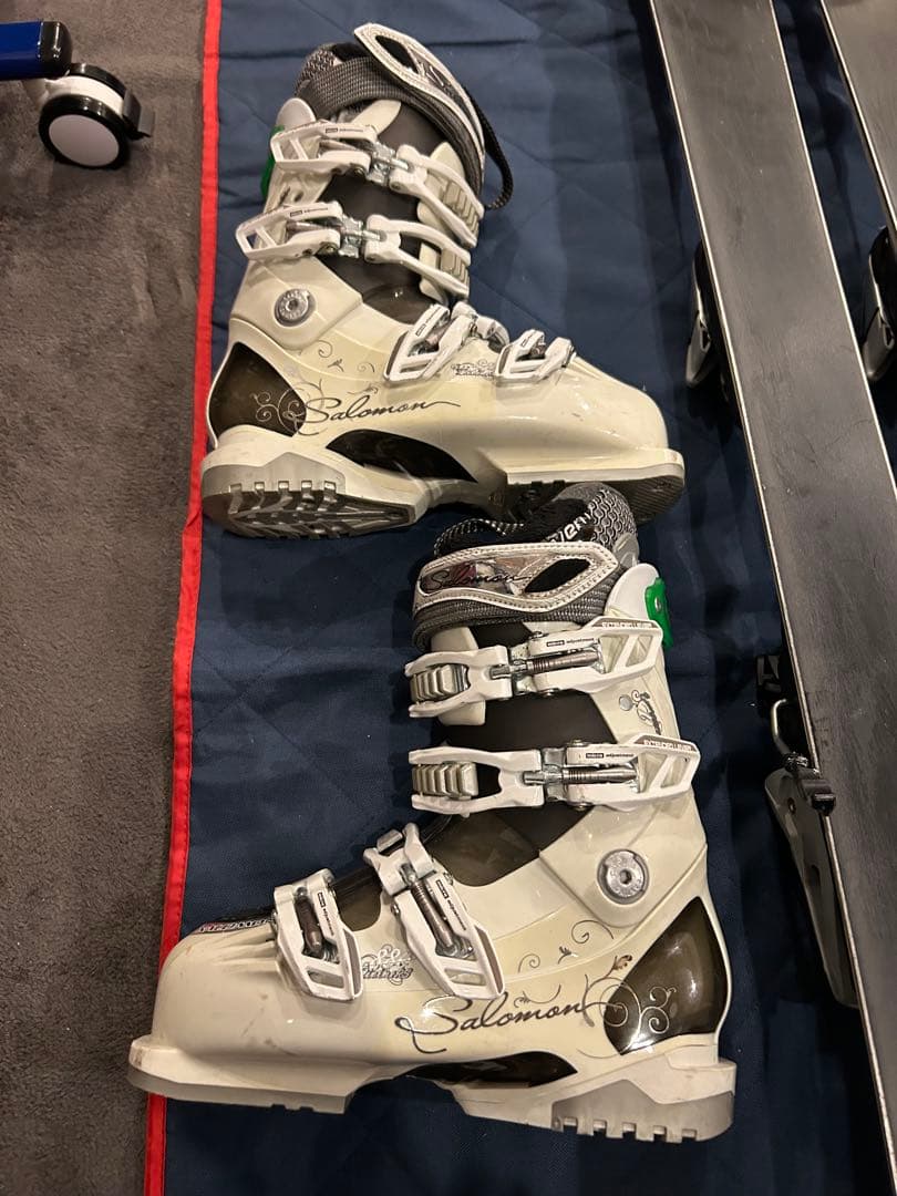 スキー K2 156cm ブーツ サロモン 22-23.5cm