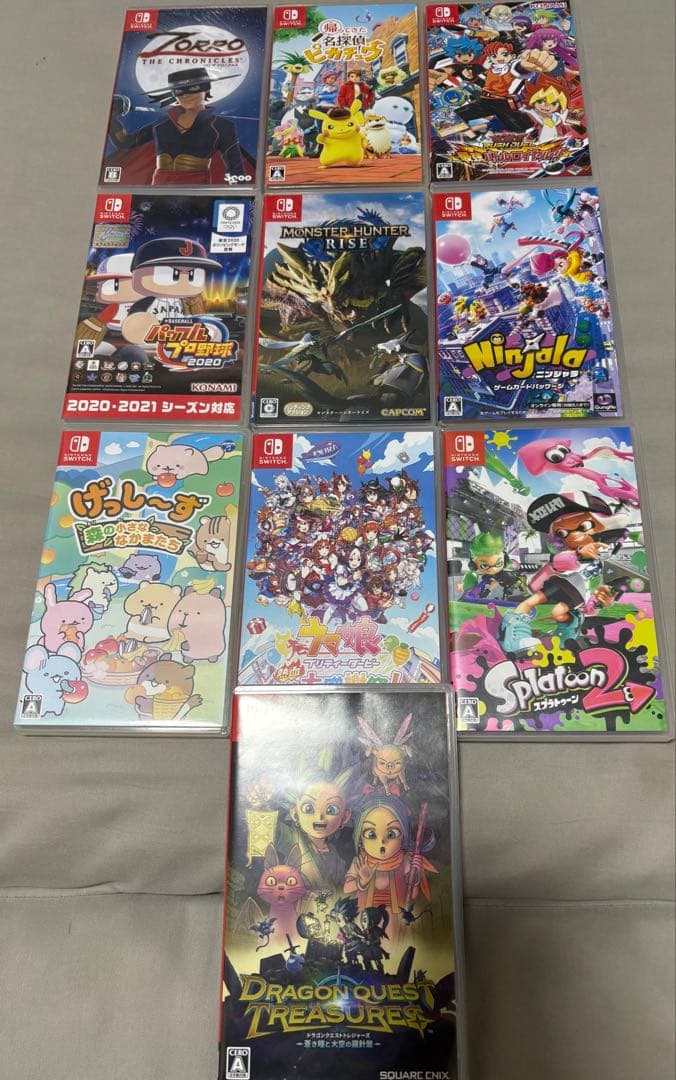 スイッチソフト10本まとめ売り