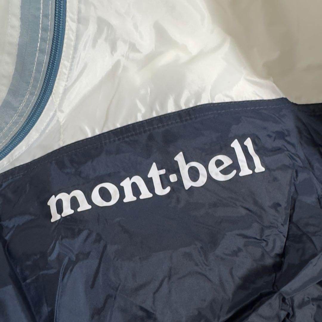 人気モンベル　クロノスキャビン2型テント　ブルー　グランドシート付