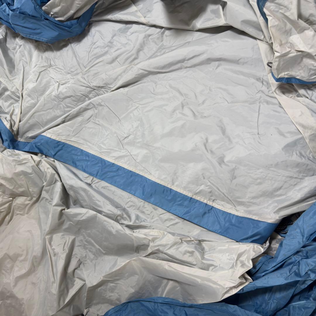 人気モンベル　クロノスキャビン2型テント　ブルー　グランドシート付