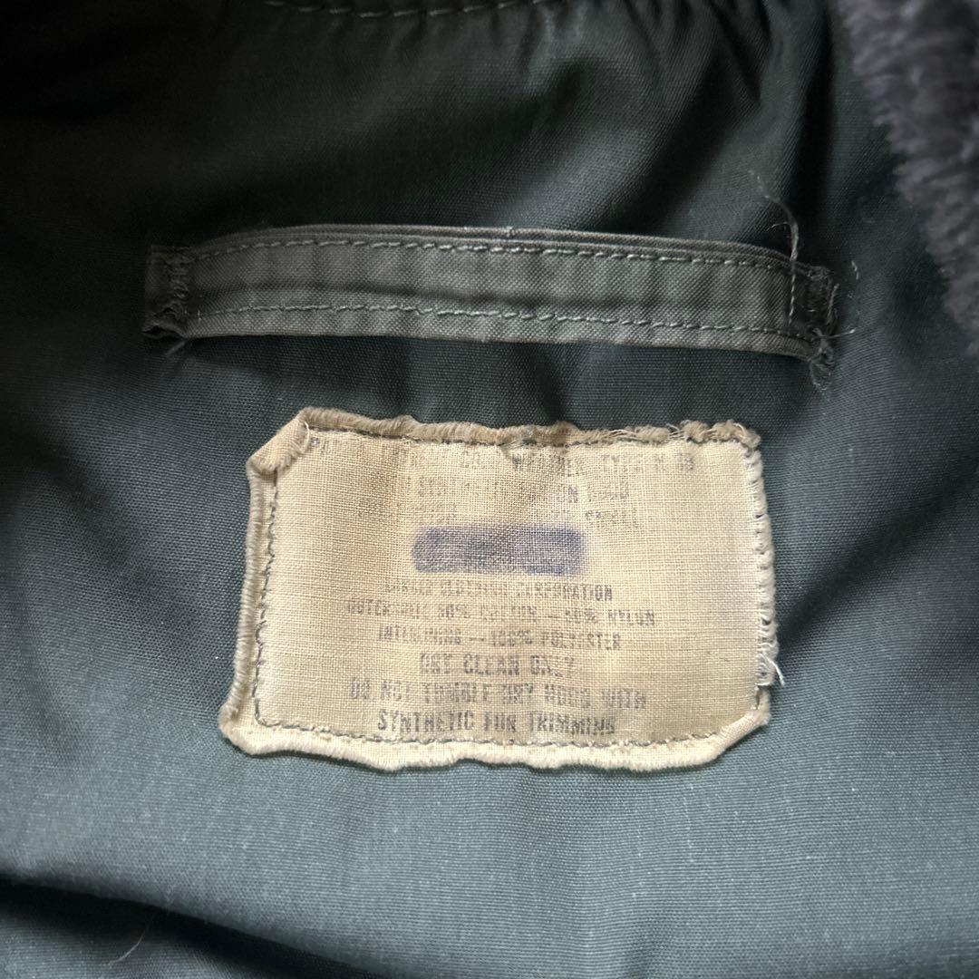 アメリカ軍　70s N-3B ミリタリージャケット　フライトジャケット　S