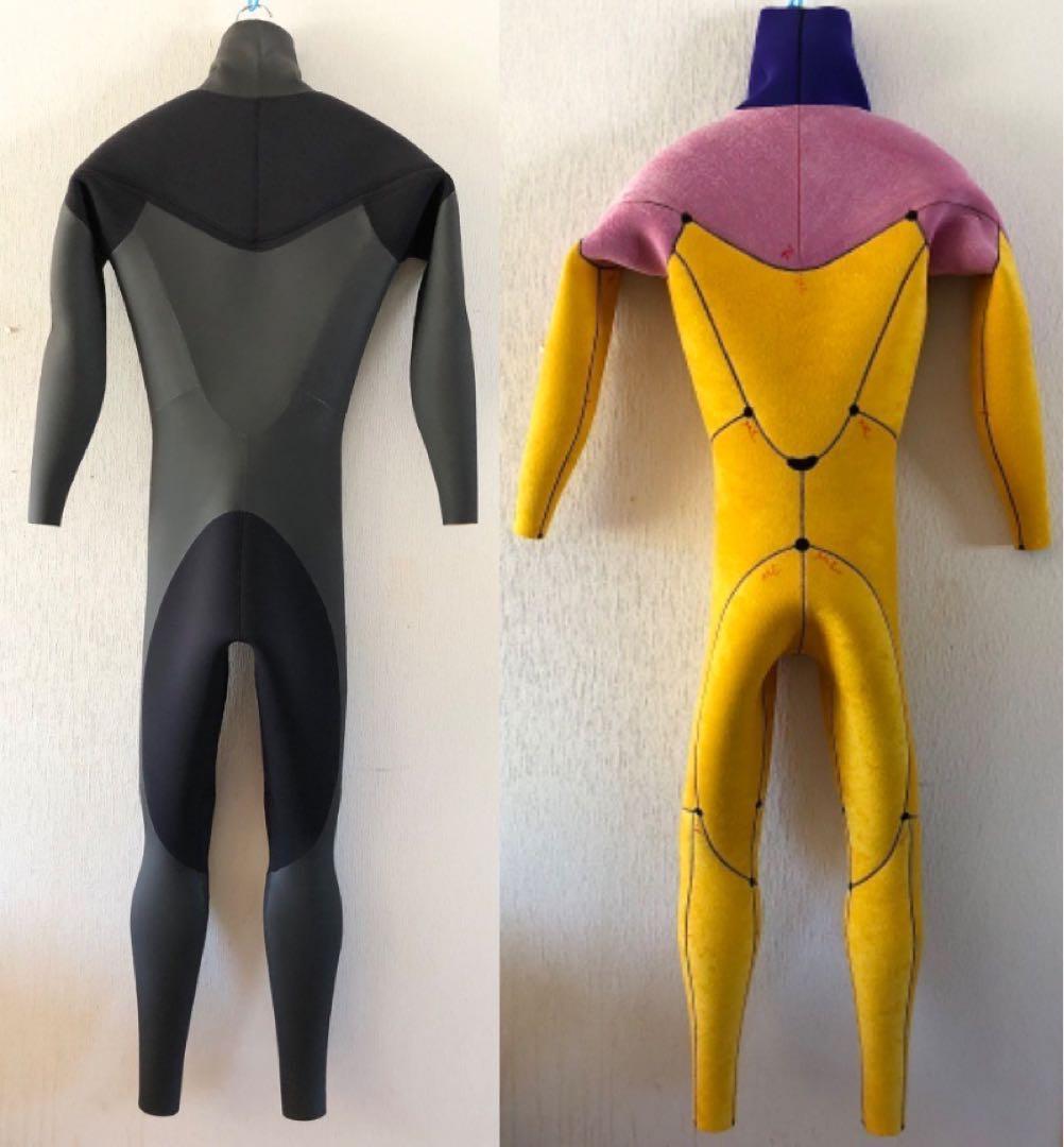 全身裏起毛☆国内大手有名ウエットメーカーYKKロングチェストジップ+ハイネック