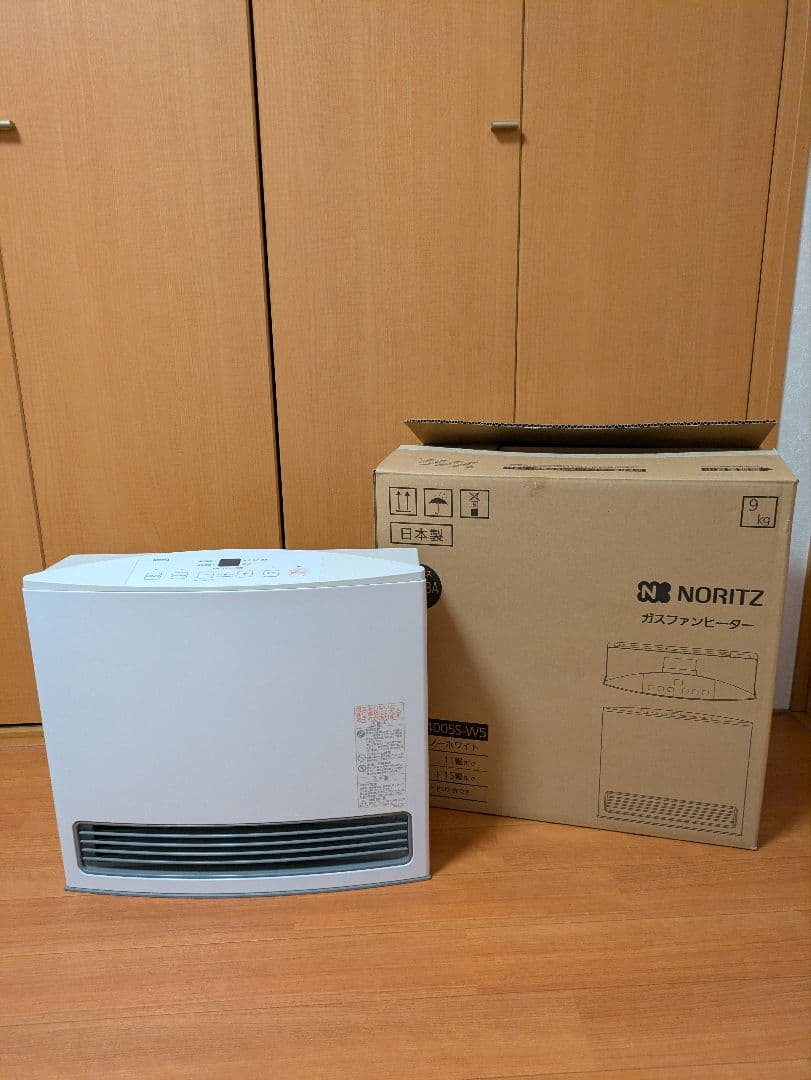 NORITZ ノーリツ ガスファンヒーター GFH-4005S-W5 都市ガス用