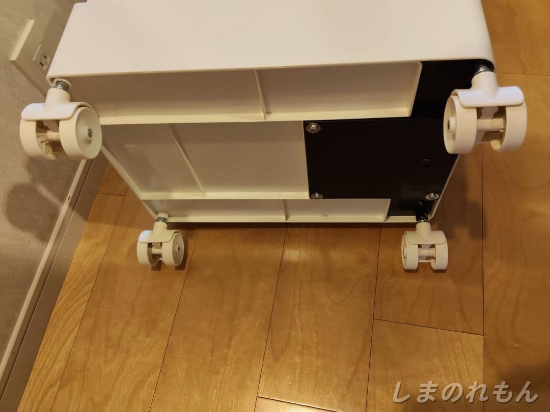 5 層回転収納カート ロック付きキャスター 取り外し可能トレイ付き