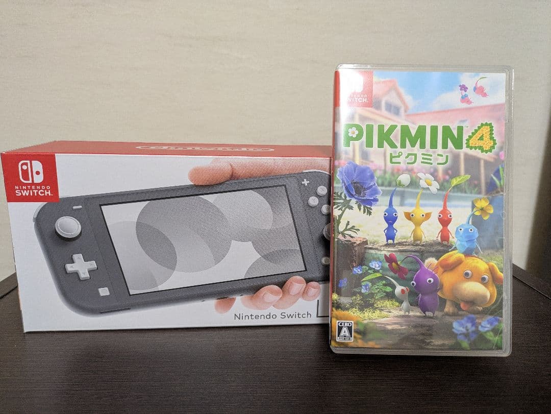 Nintendo Switch Lite グレー + Pikmin 4　ピクミン