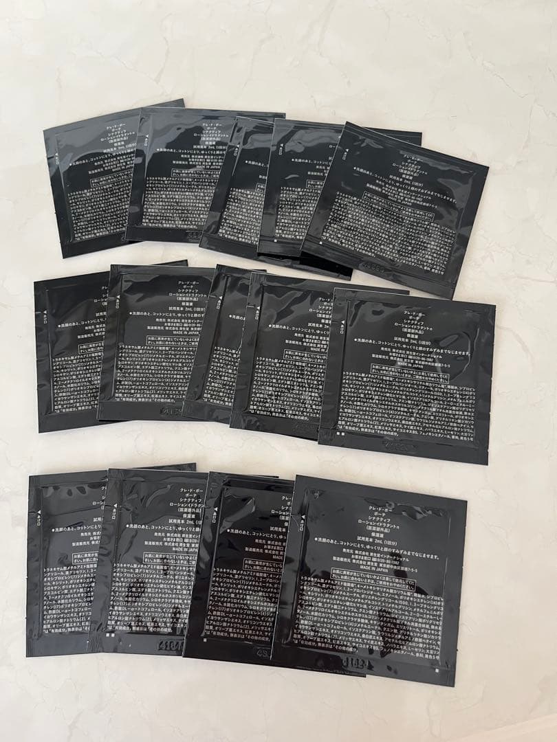 クレドポーボーテシナクティフ　サンプル57点