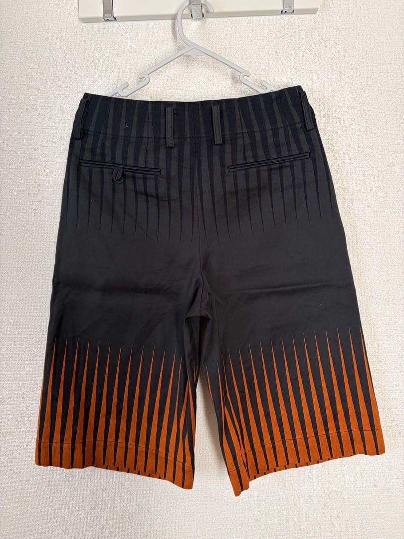 ISSEY MIYAKE MEN ストライプ ハーフパンツ