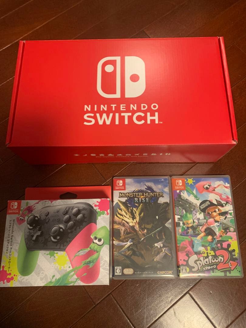 Nintendo Switch 本体 + スプラトゥーン コントローラー