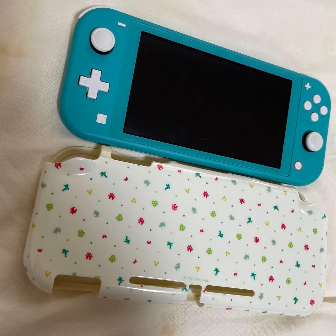 Nintendo Switch Liteあつ森ケース付き 動作確認済み初期化済み