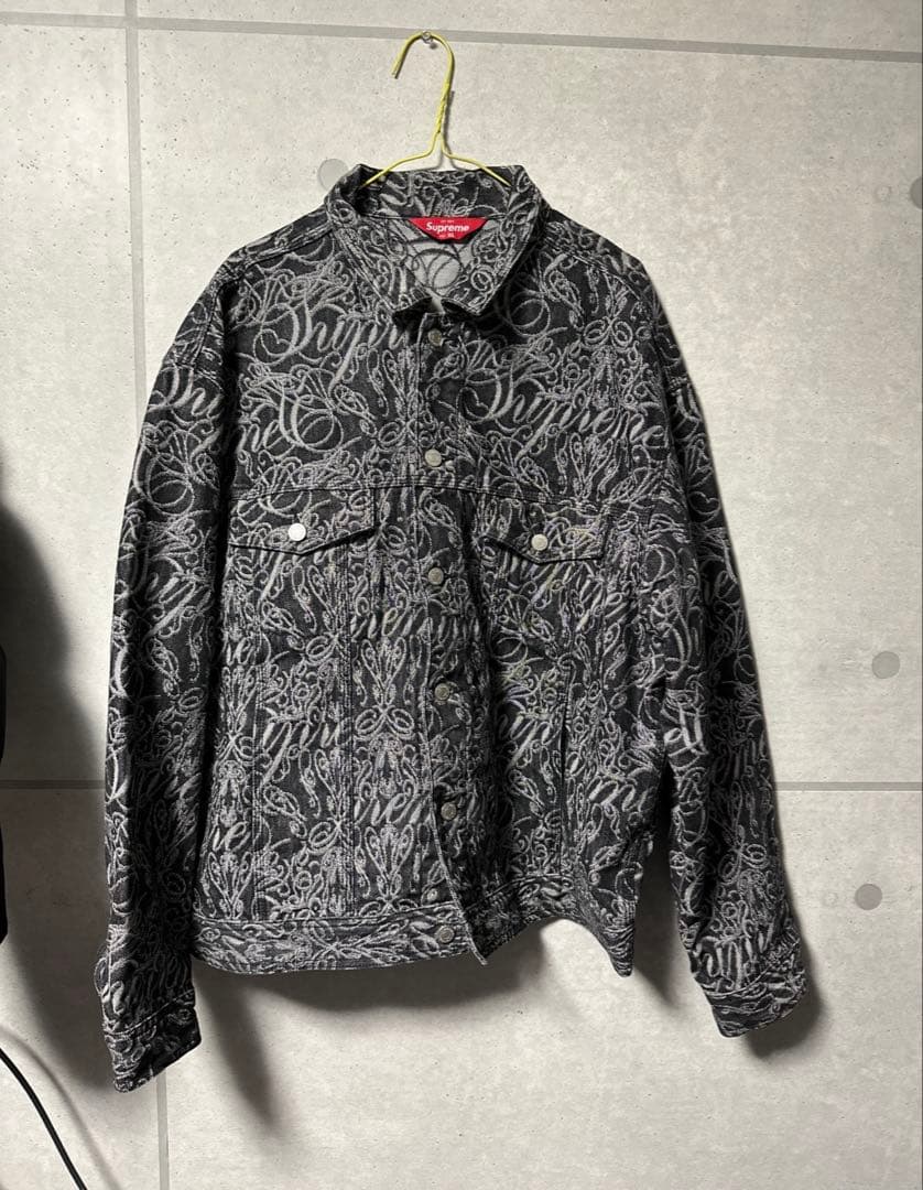 ジャケット・アウター supreme denim jacket Black