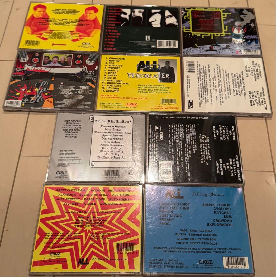 ALL アルバム　コレクション10枚