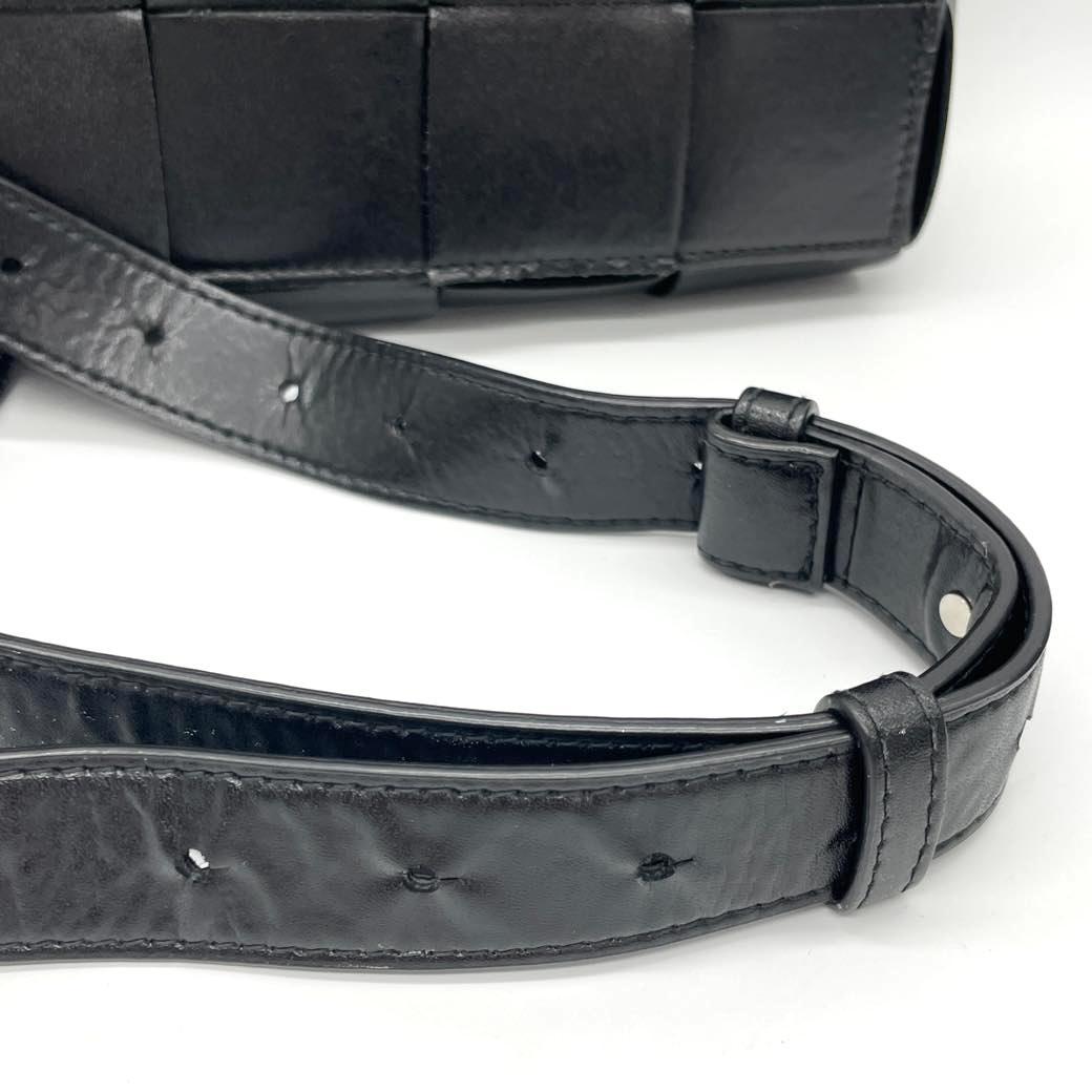 BOTTEGA VENETA イントレチャート バッグ ウエストバッグ カセット