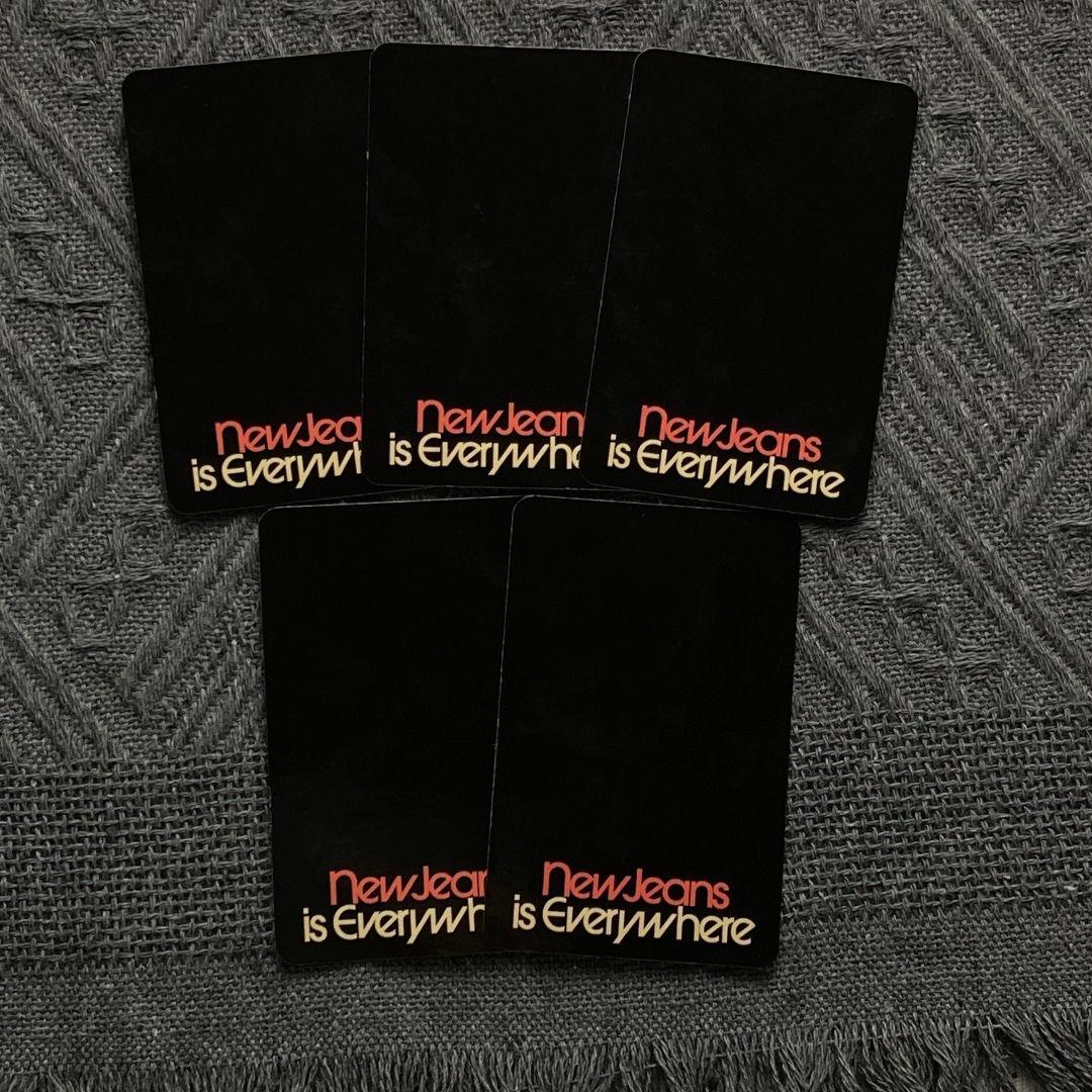 NewJeans 事前収録 how sweet サノク セット5枚