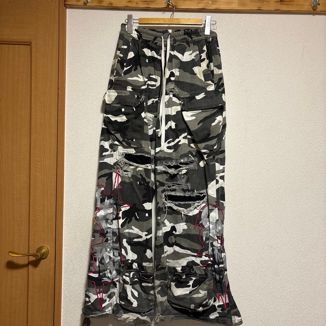 RYE CHASIN カモカーゴパンツ サイズ 1
