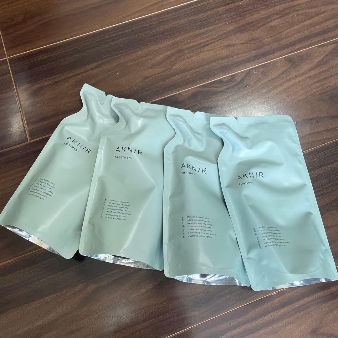 AKNIR トリートメント・シャンプー 4個セット