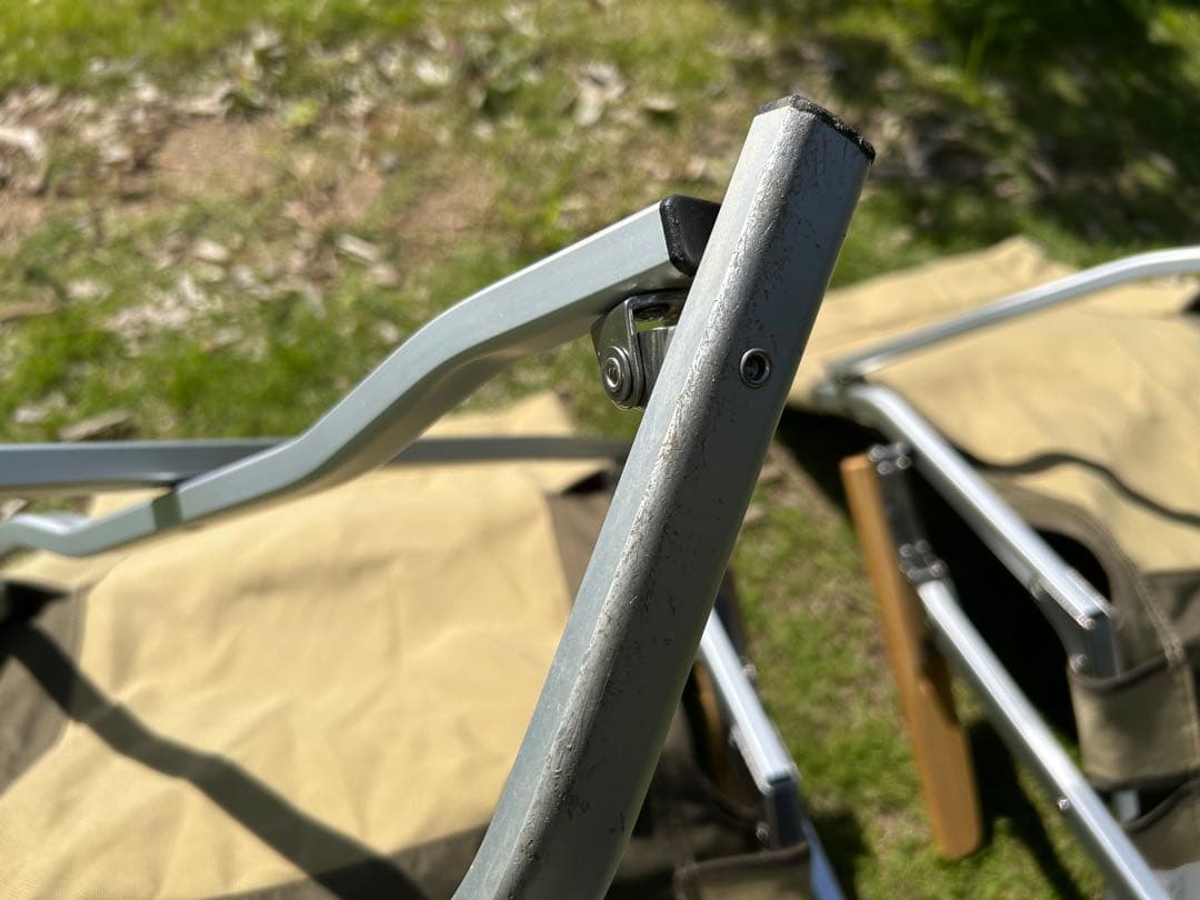 スノーピーク チェア2脚セット　クッション付き