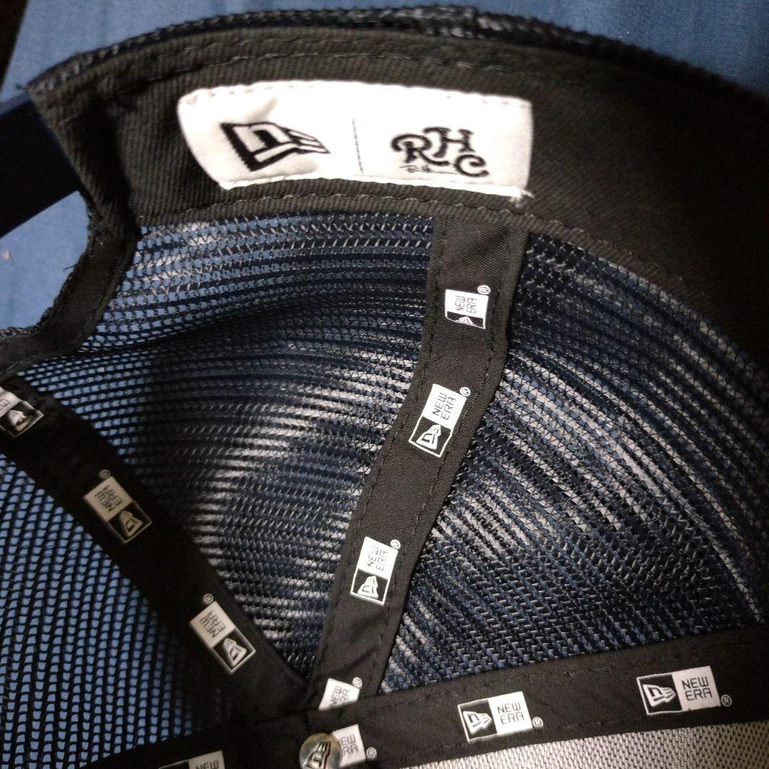 ロンハーマン　ニューエラ　メッシュキャップ　ネイビー