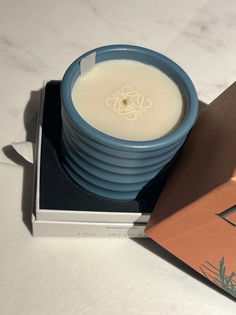 新品未使用 ロエベLOEWEサイプレスボールキャンドルスモール