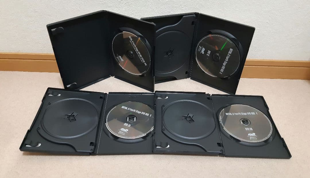 頭文字D Fourth Stage DVD-BOX　トミカ欠品