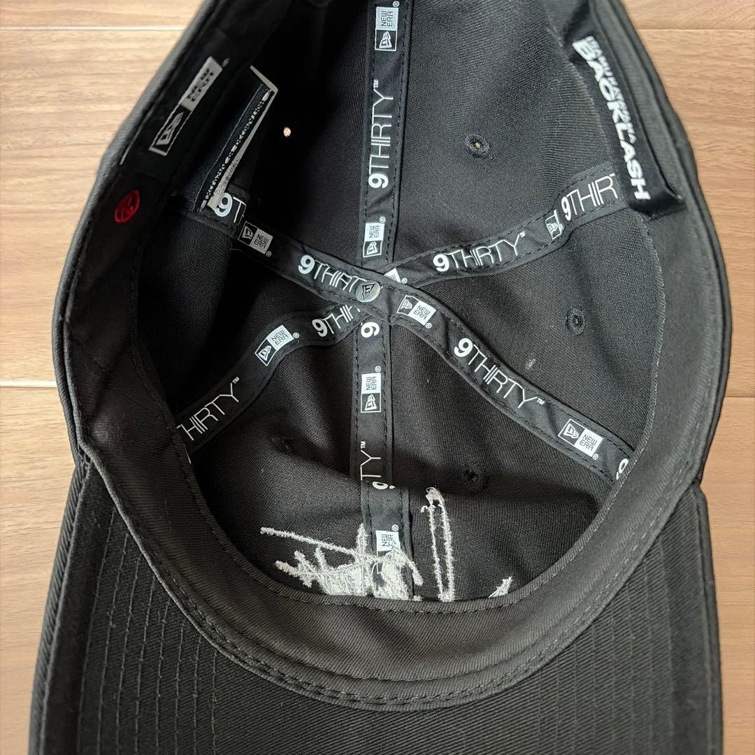 Yohji Yamamoto バックラッシュ　ブラックベースボールキャップ