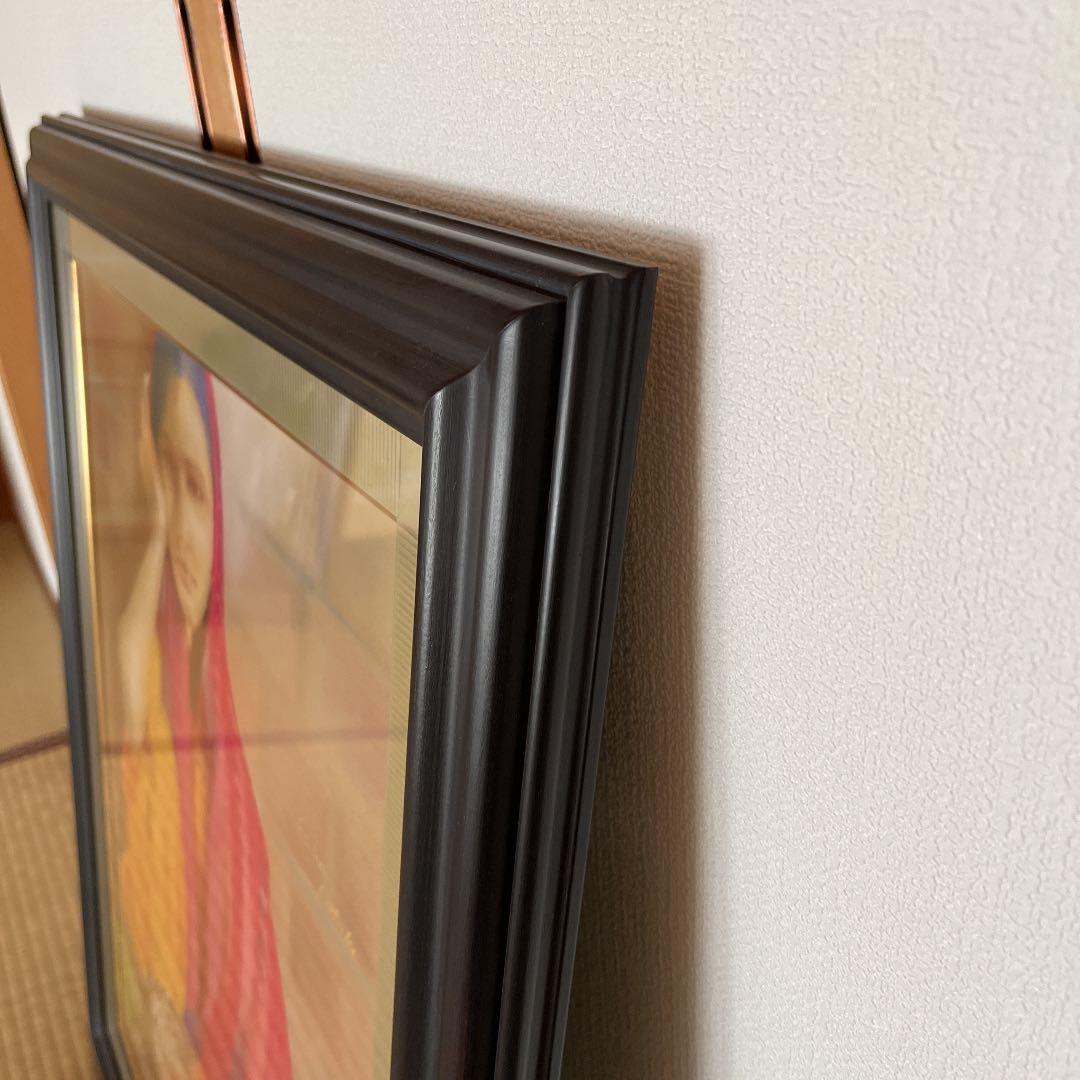 パステル画　絵画　F15