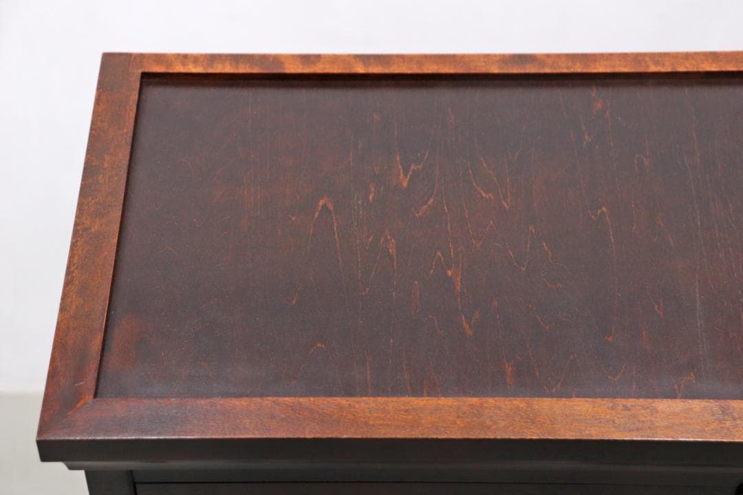 北海道民芸家具 樺材 重ね キャビネット 飾り棚 食器棚 本棚 引き出し ラック