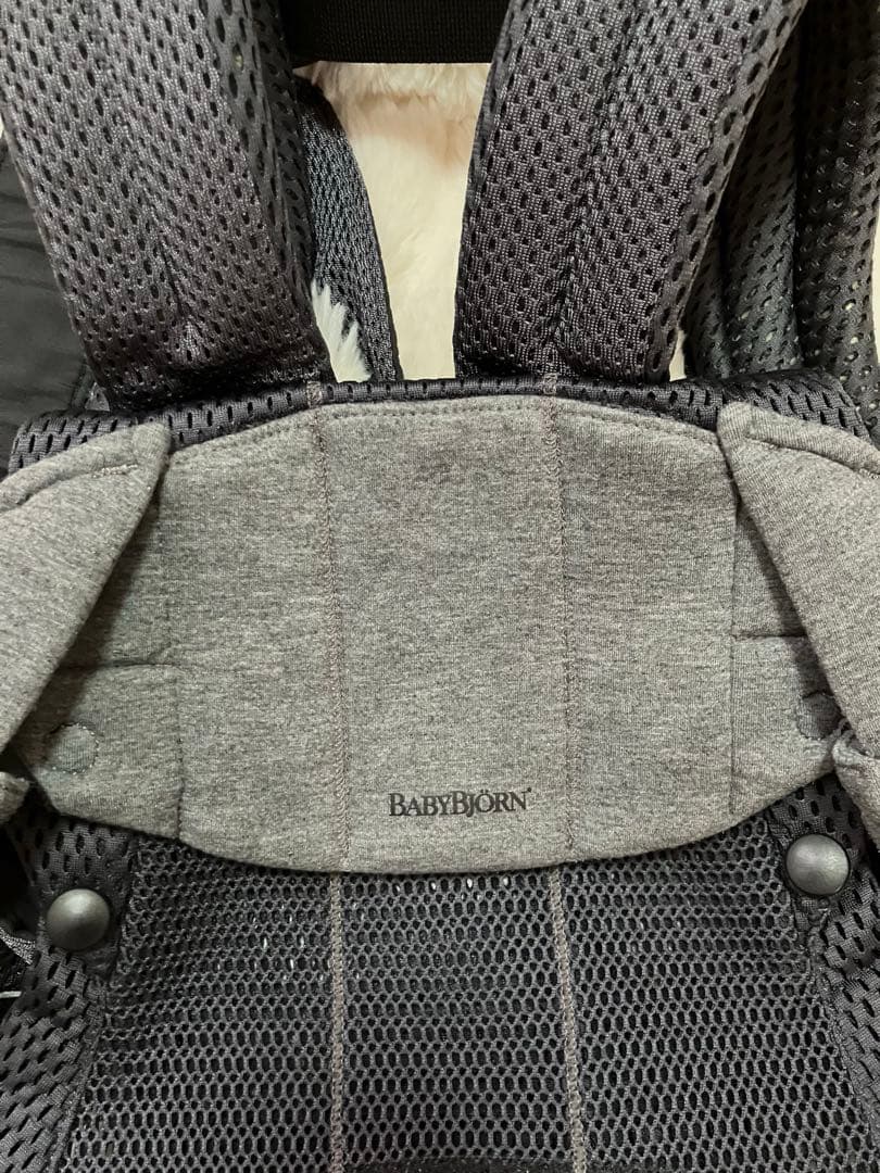 BABYBJÖRN 抱っこ紐 メッシュ グレー ハーモニー　ベビービョルン