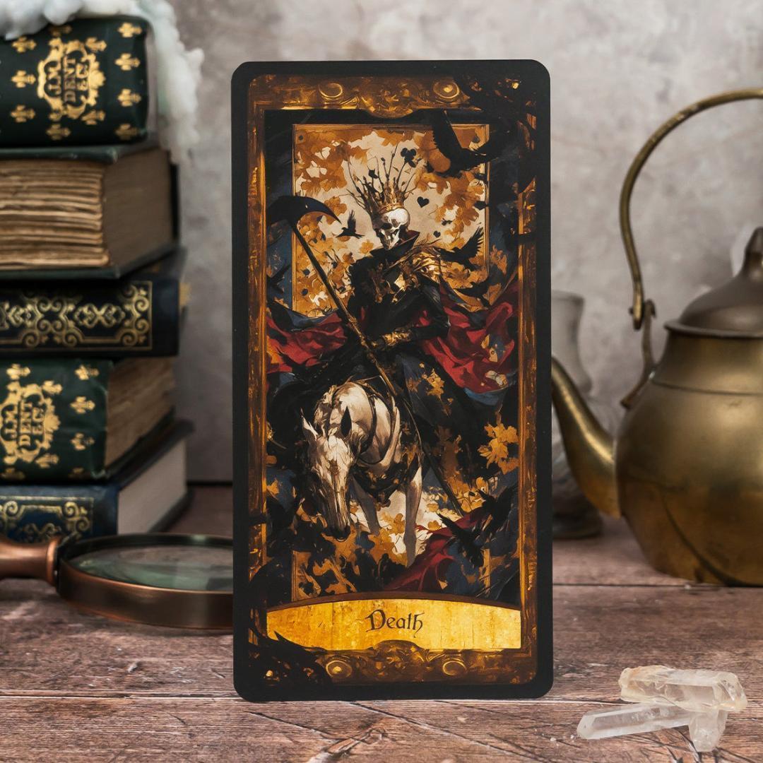 【正規品タロットカード】超美麗✨希少インディーズ✨ダークなアリスの世界のデッキ