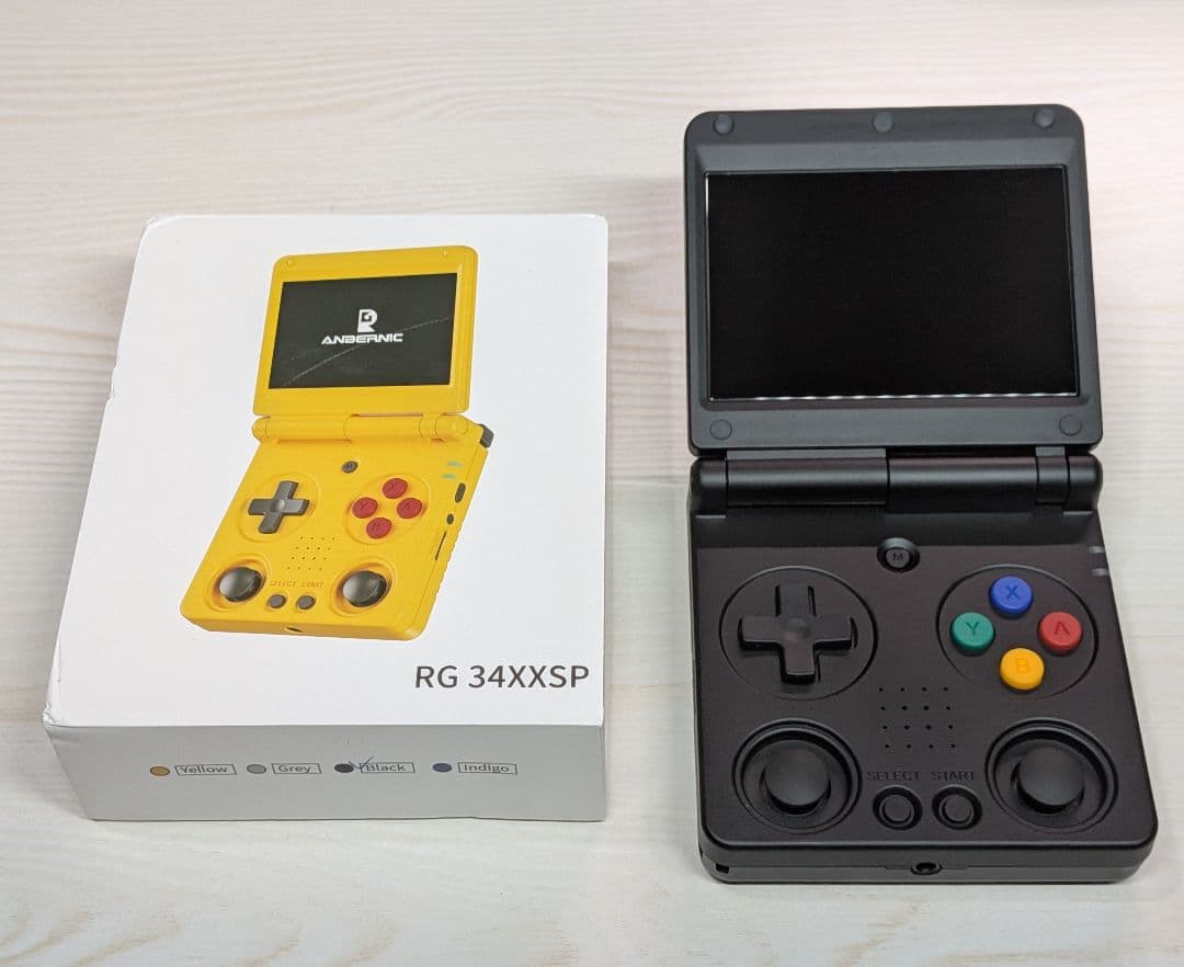 ANBERNIC RG 34XXSP ブラック