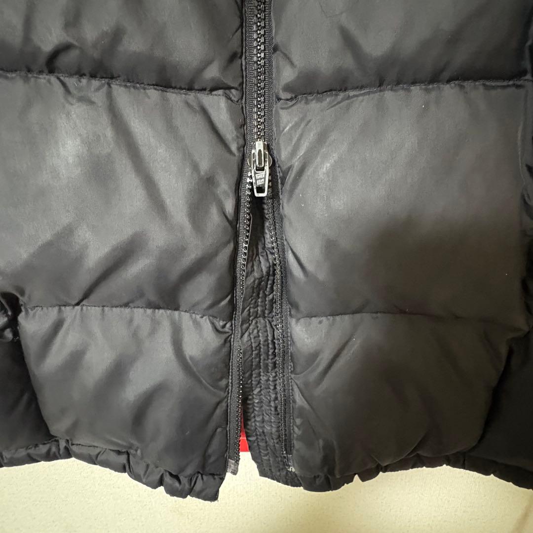 90s POLO SPORTS ダウンベスト ブラック サイズL アメカジ 古着