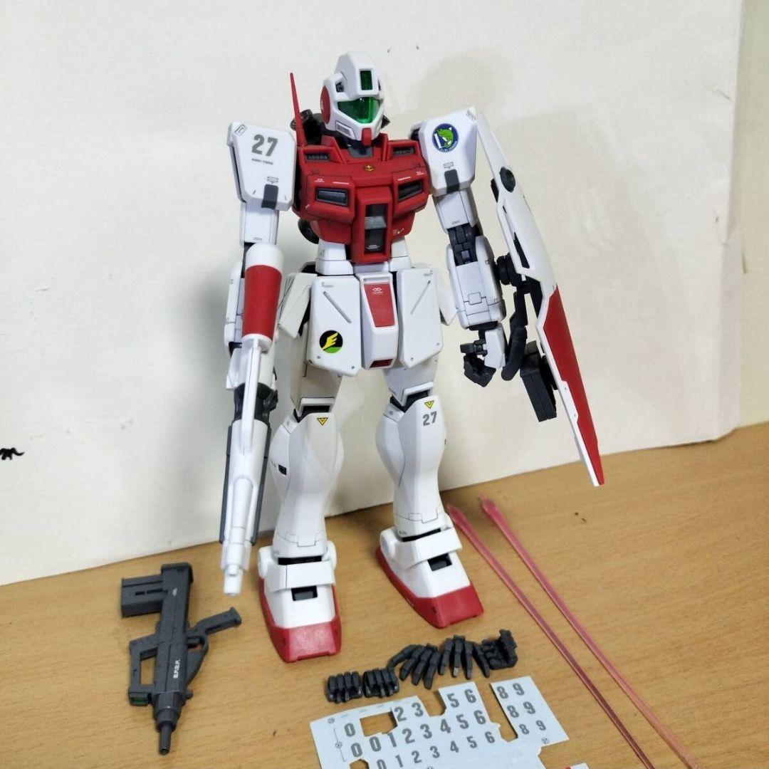 MG1/100 ジムコマンド 宇宙仕様 スタンダードカラー 塗装完成品 ガンプラ