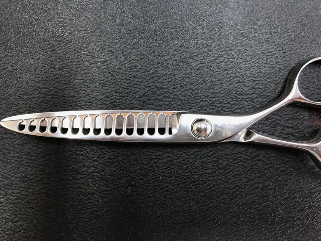 理美容 ユニゾン セニング シザー S6014 14目 サボテン