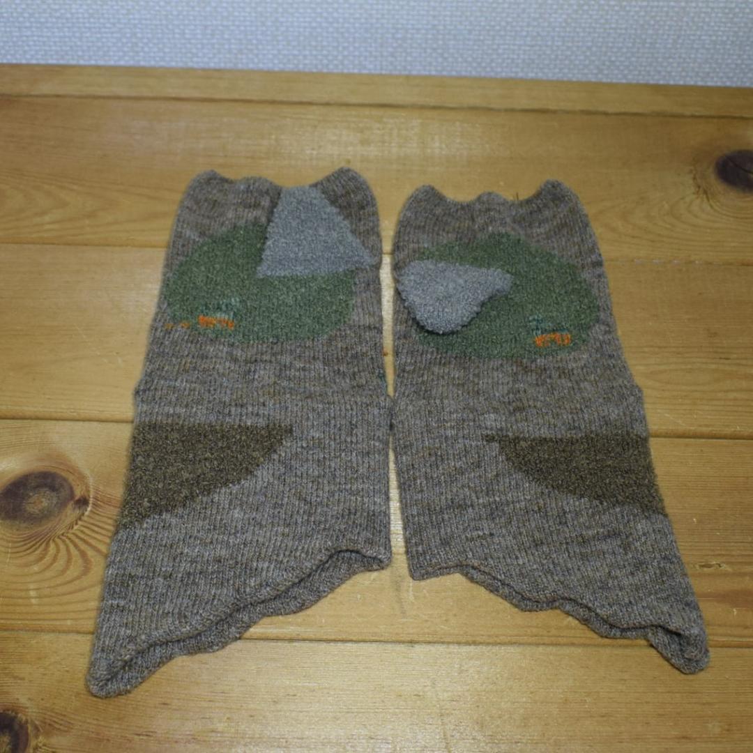 KAPITAL USAF ステンシルニットキャップ＆ギャベミトンセット