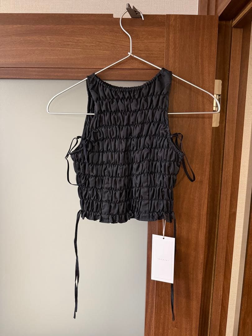 未使用タグ付き⭐︎andmary メイシャーリングトップス