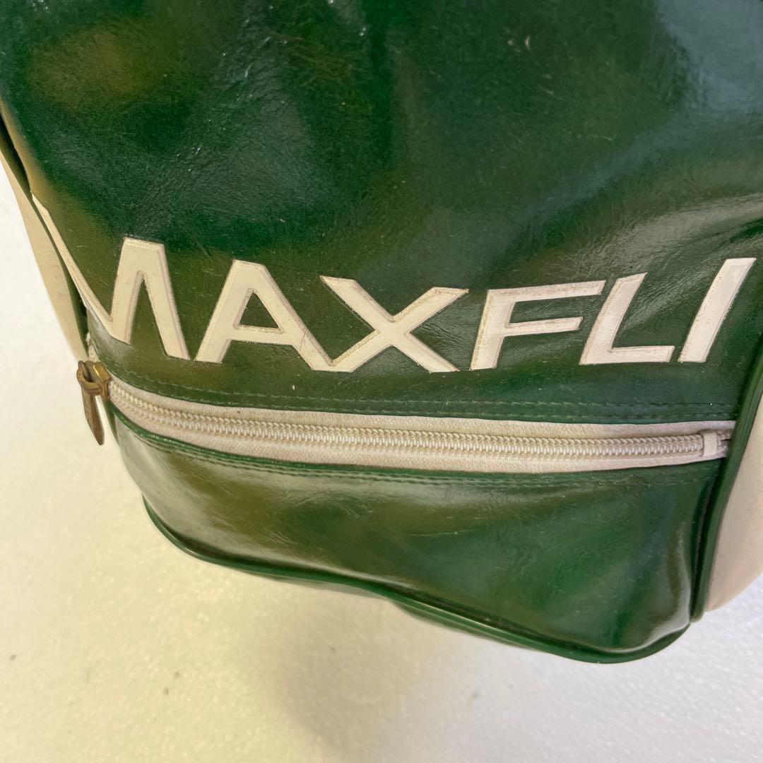 マックスフライキャディーバック古いけど以外と美品ディスプレイ