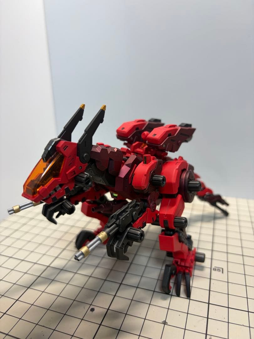 ゾイドHMM ガンスナイパー　全塗装　完成品