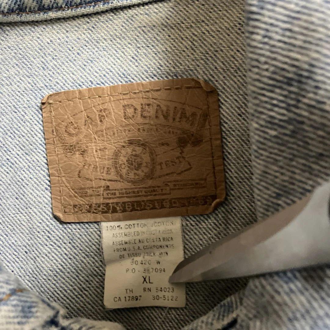 XL OLD GAP デニムジャケット　オールドギャップ　ライトブルー
