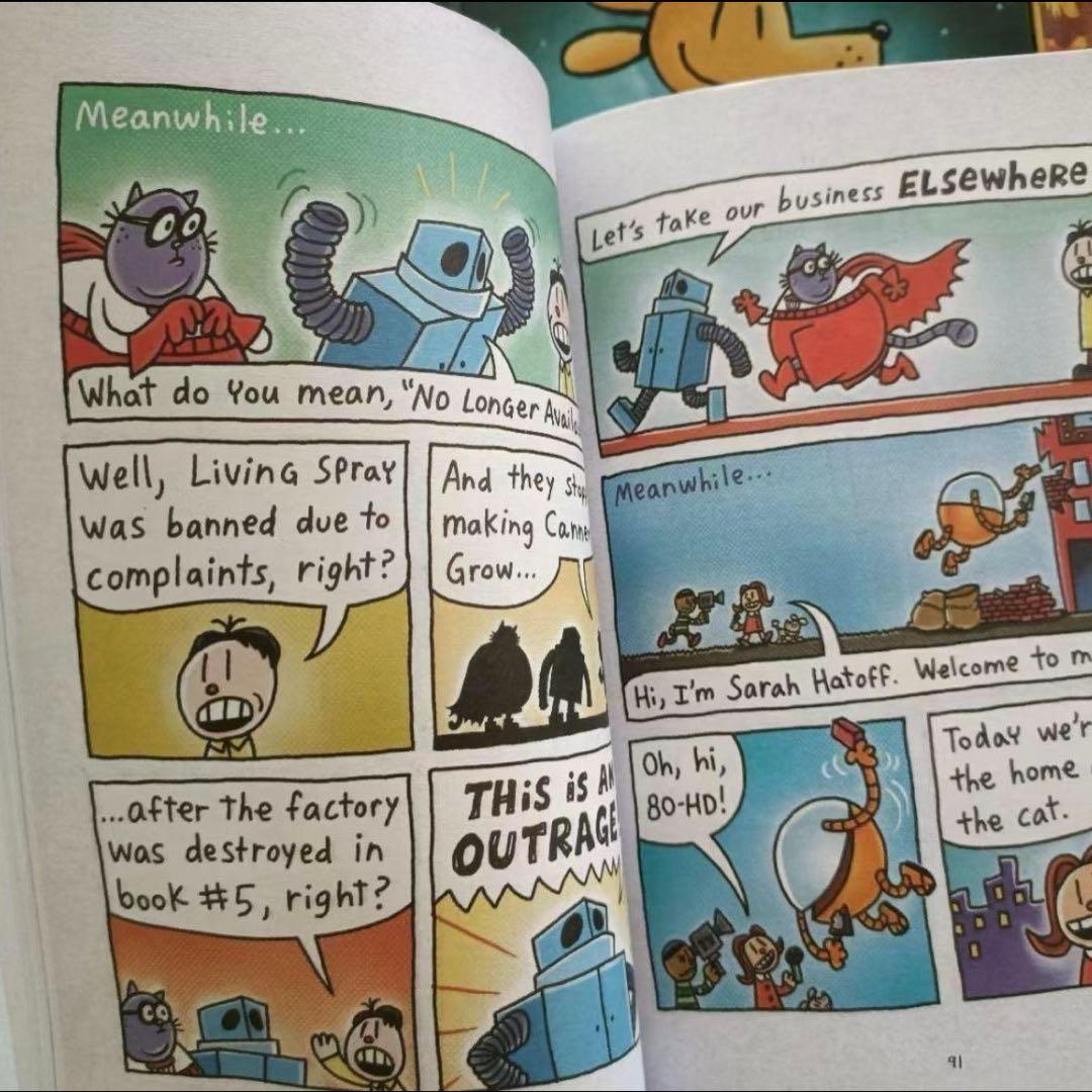 DogMan ドッグマン　17巻セット　マイヤペン対応　音源おまけ付き　英語漫画