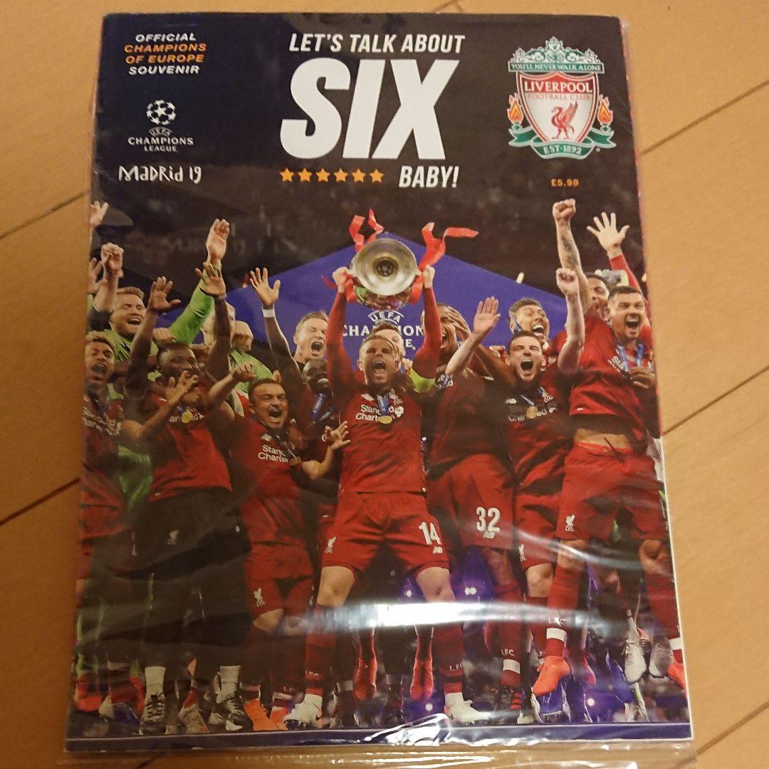 新品 超貴重 日本未発売 リバプール CL優勝記念マガジン  雑誌