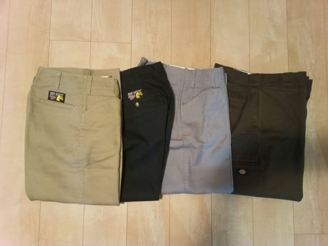 （まとめ売り）ベンデイビス　ゴリラカットとディッキーズ　ダブルニー