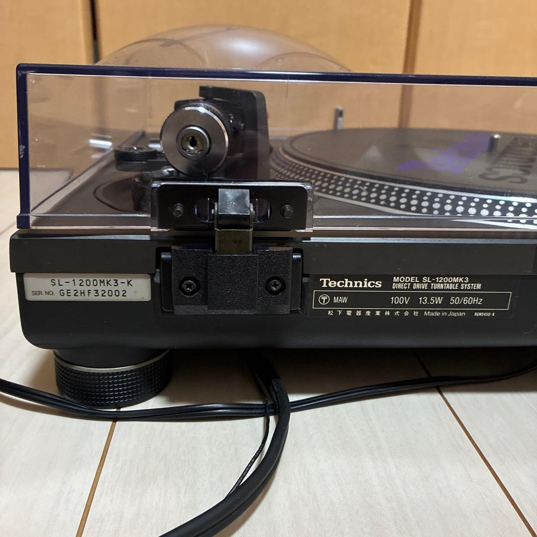 Technics SL-1200MK3 動作音出し確認OK！