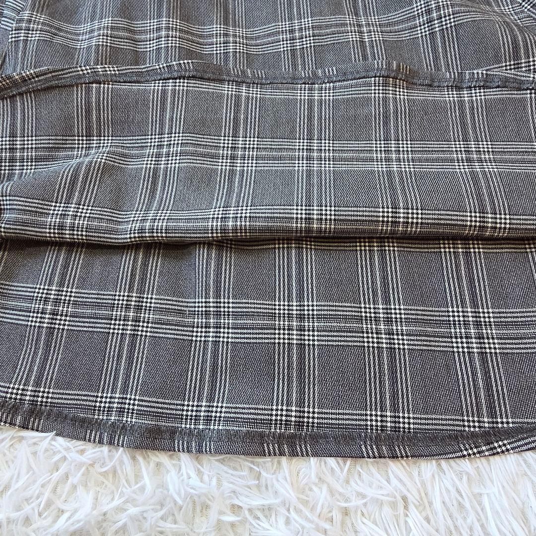 CINEMATIQ　ヴィンテージリリーロングワンピース　Ｌ　ストレッチ　金ボタン