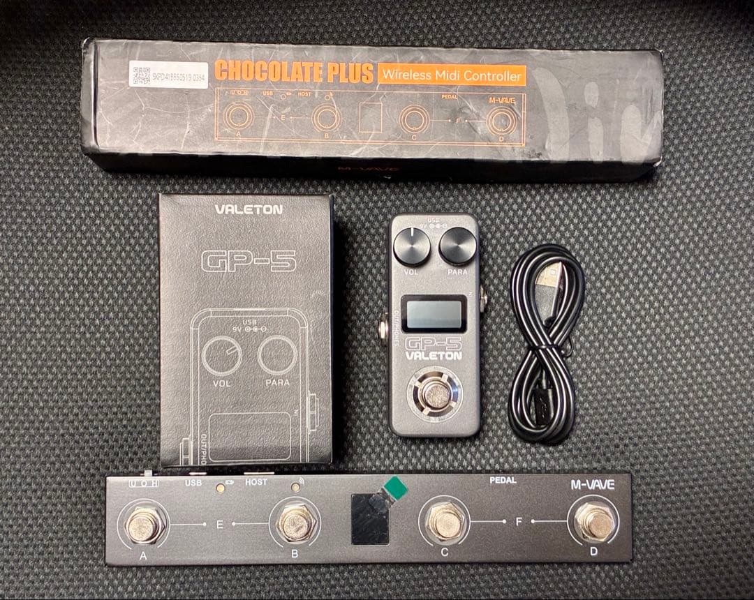 Valeton GP-5 & M-VAVE Chocolate Plus セット