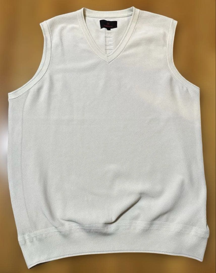ブリーフィング　 Vネック ニット ベスト　メンズ　サイズXL