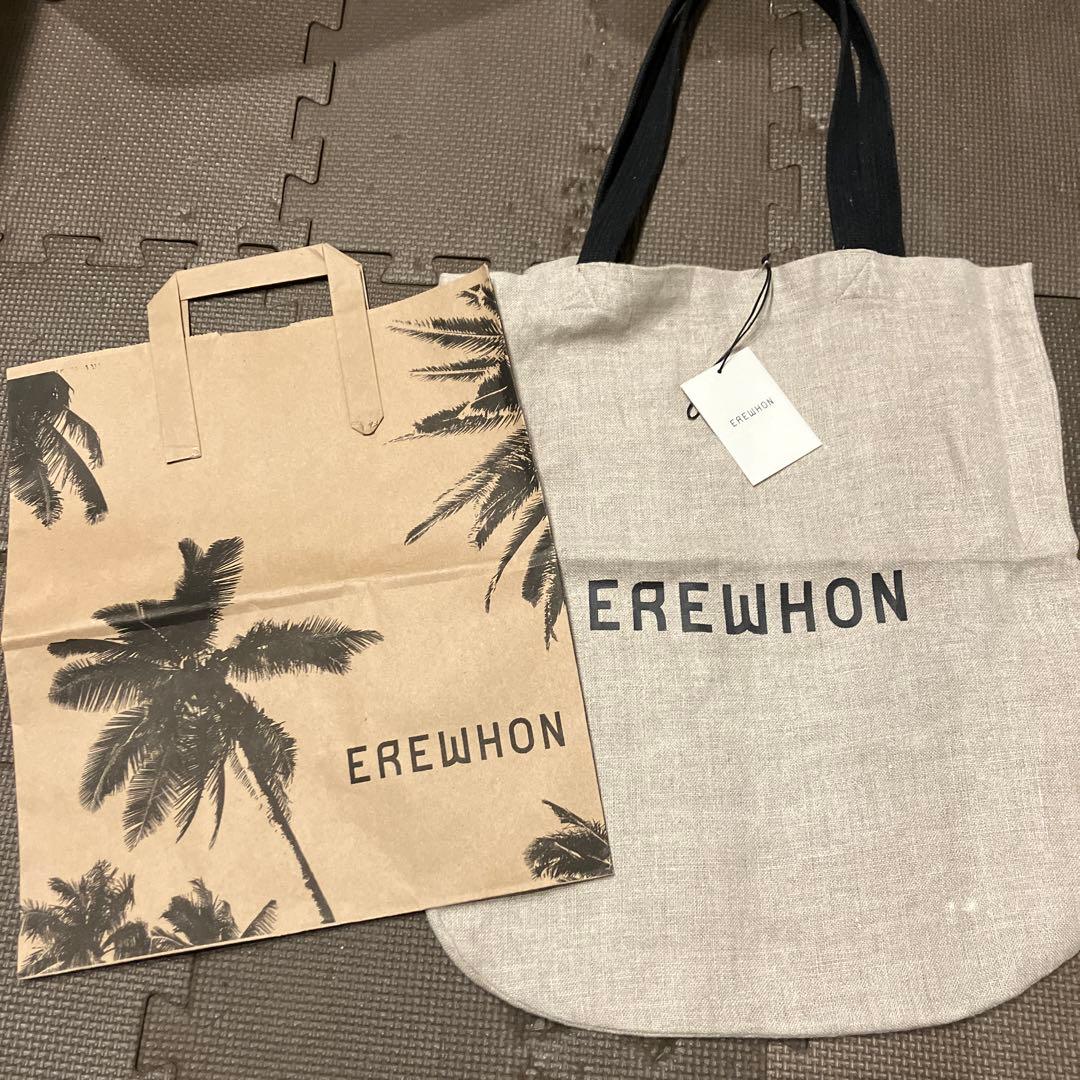 エレウォン　EREWHON エコバッグ&紙袋セット
