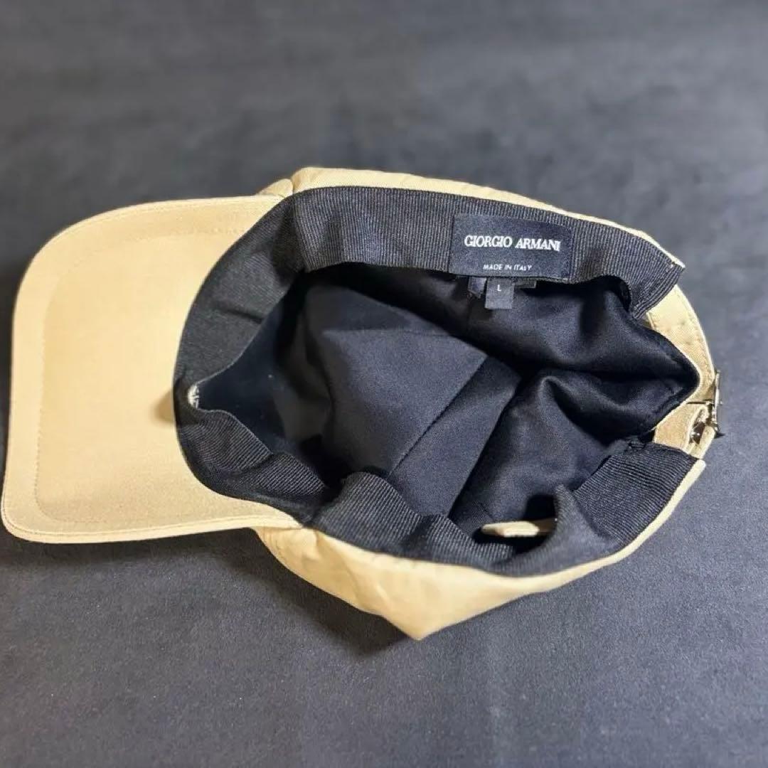 GIORGIO ARMANI キャップ Lサイズ 美品 アルマーニ