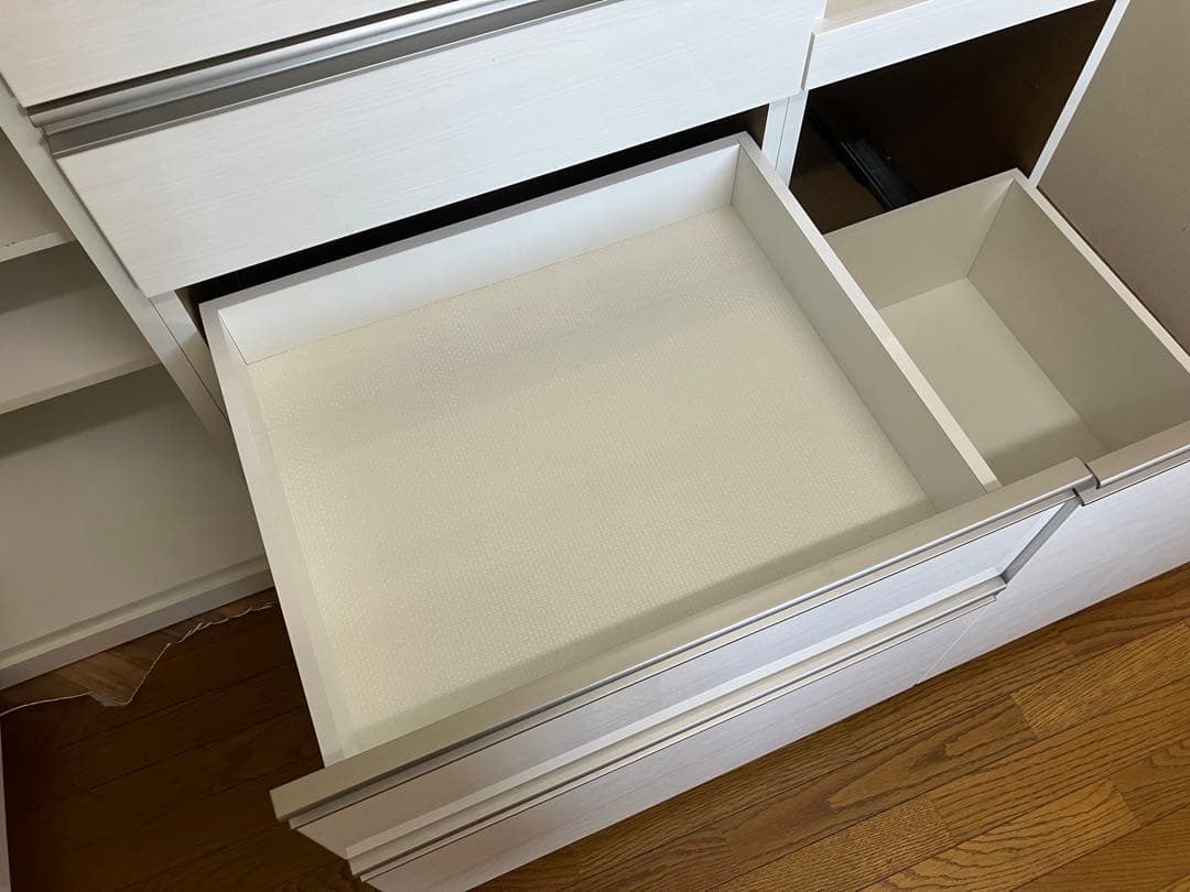 ※値下ok ニトリ組み合わせカップボード　（リガーレシリーズ）食器棚　ホワイト