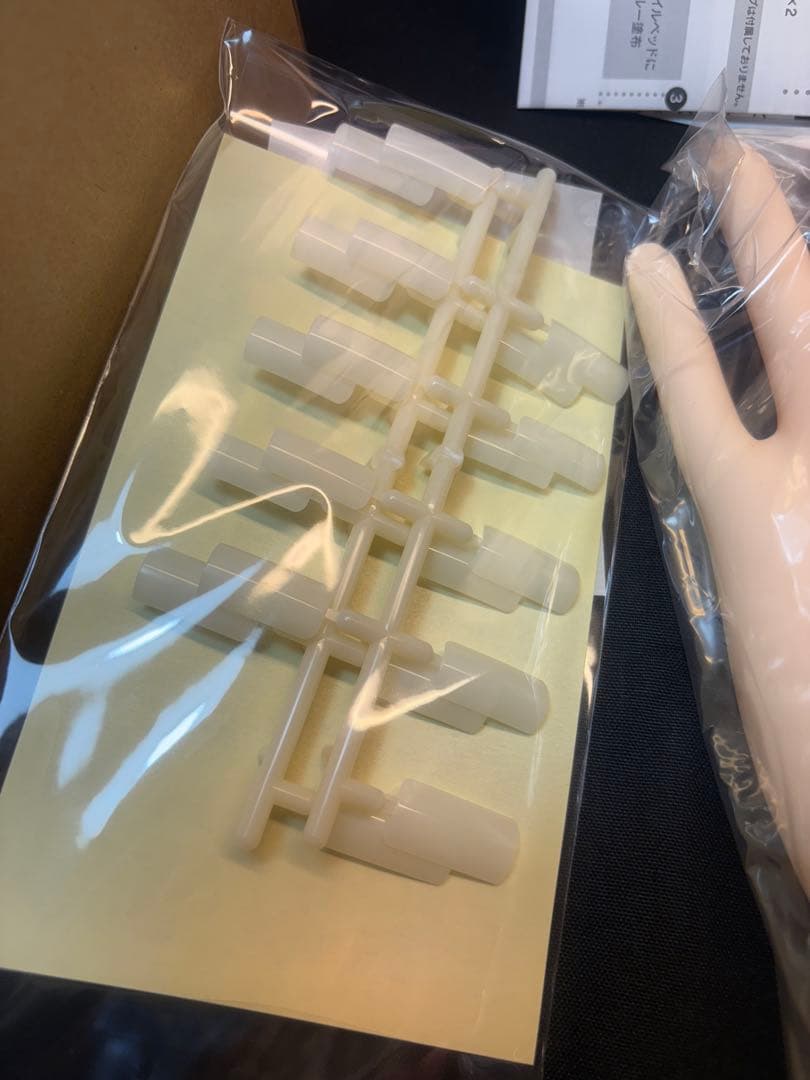 JNEC認定モデルハンド新品 MODEL HAND ネイリスト技能検定試験用