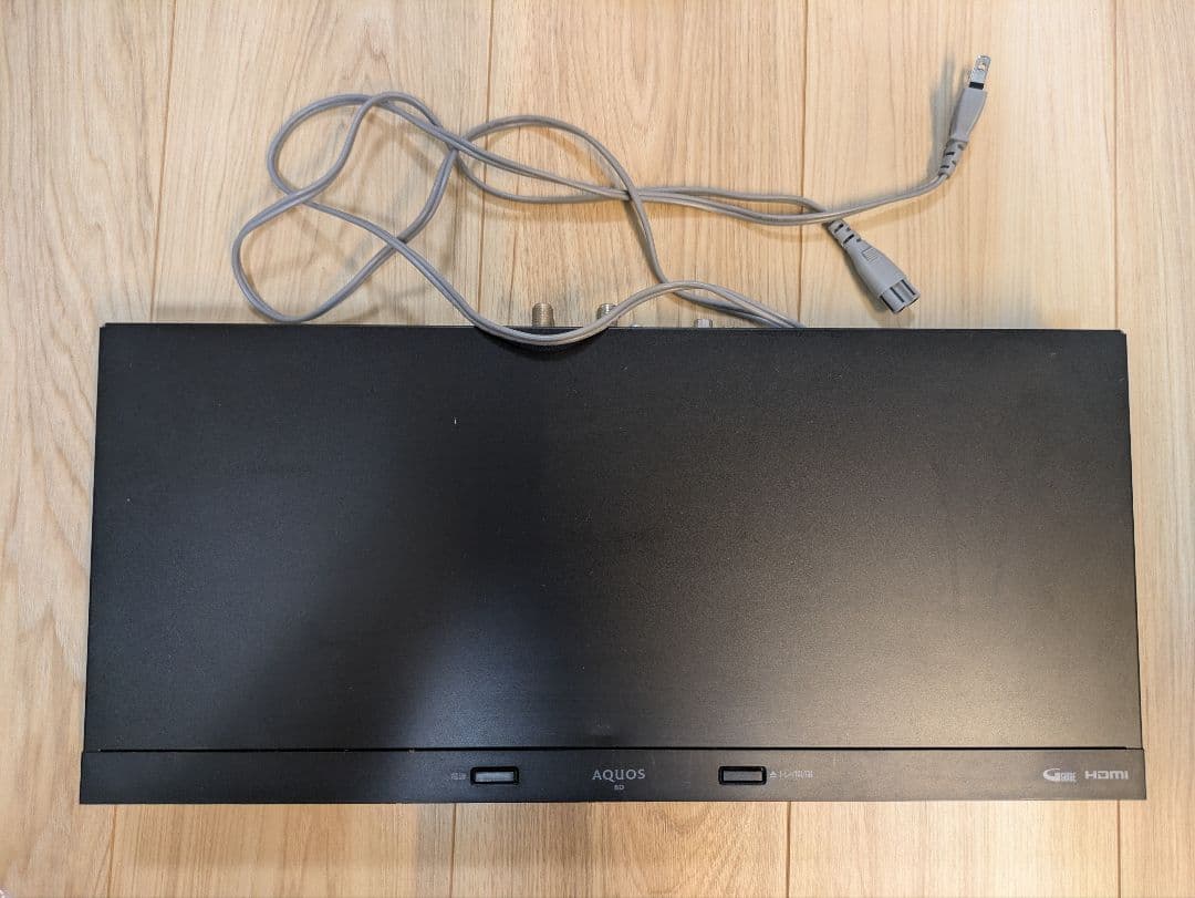 SHARP AQUOS ブルーレイレコーダー　BD-NW520 2018年製