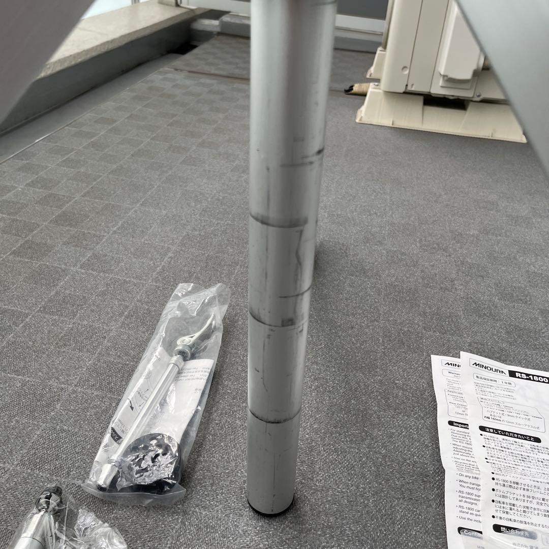 【値下げ】ミノウラRS-1800 自転車整備スタンド＋CR-100チェンローラー